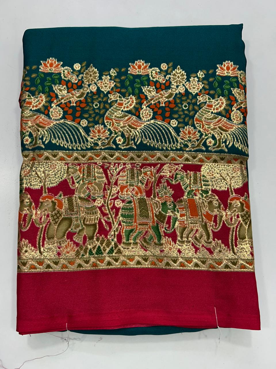 Fancy Pashmeena Saree (2660)