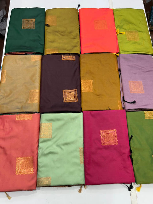 Soft Silk Butta Saree (2370)