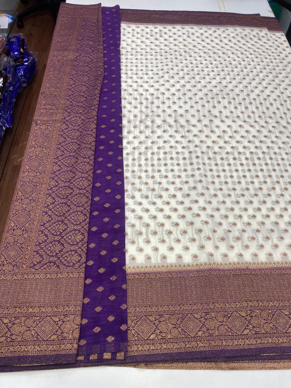 Khaddi Georgette 1000 Butta Saree (2723)