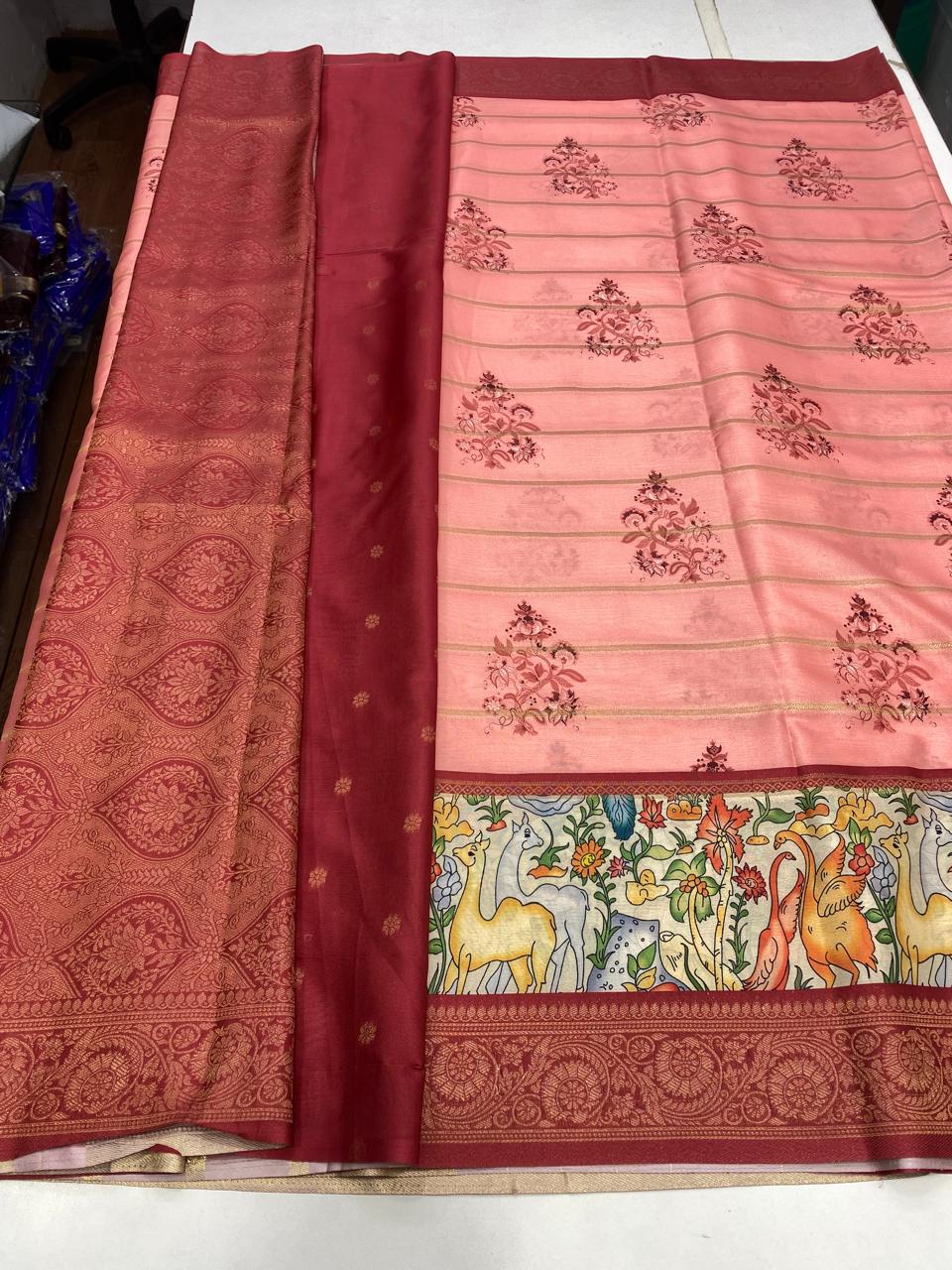 Crepe Digital Print Saree (2725)