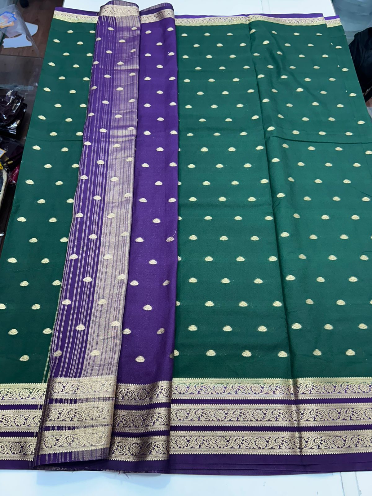 Crepe Georgette Butta Saree (2780)