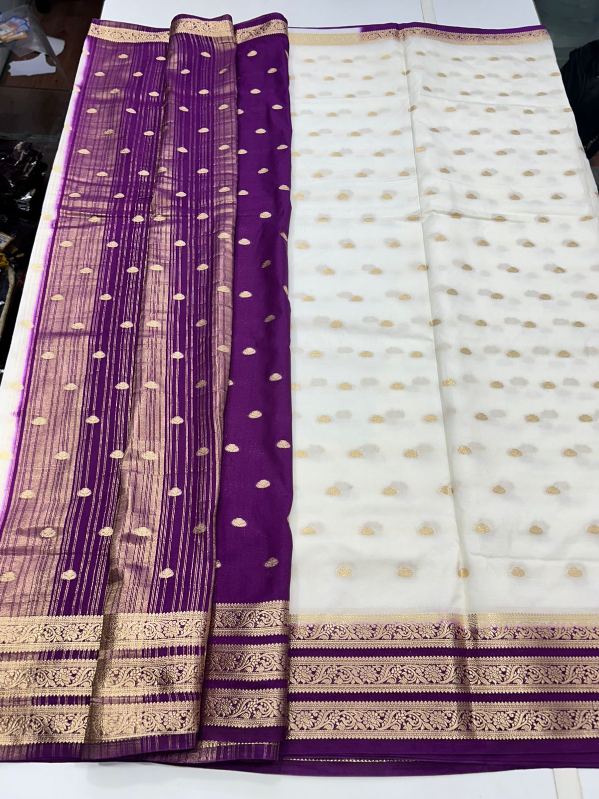 Crepe Georgette Butta Saree (2780)