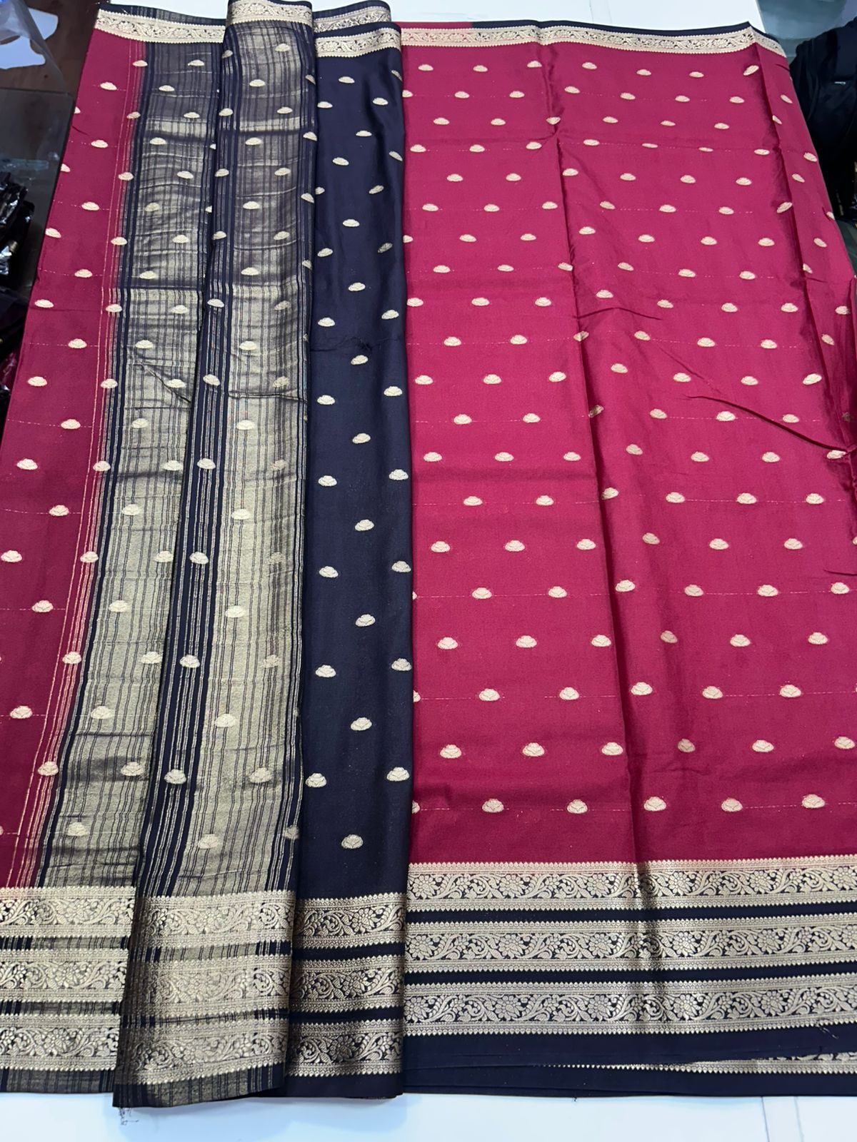 Crepe Georgette Butta Saree (2780)