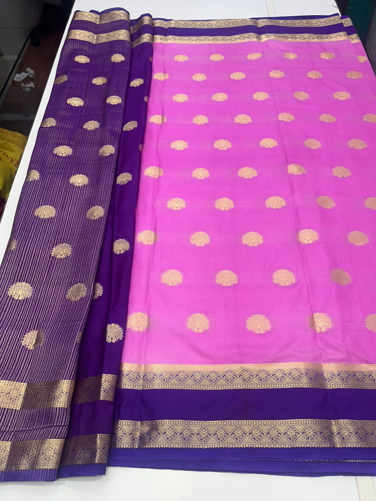 Crepe Georgette Butta Saree (2786)