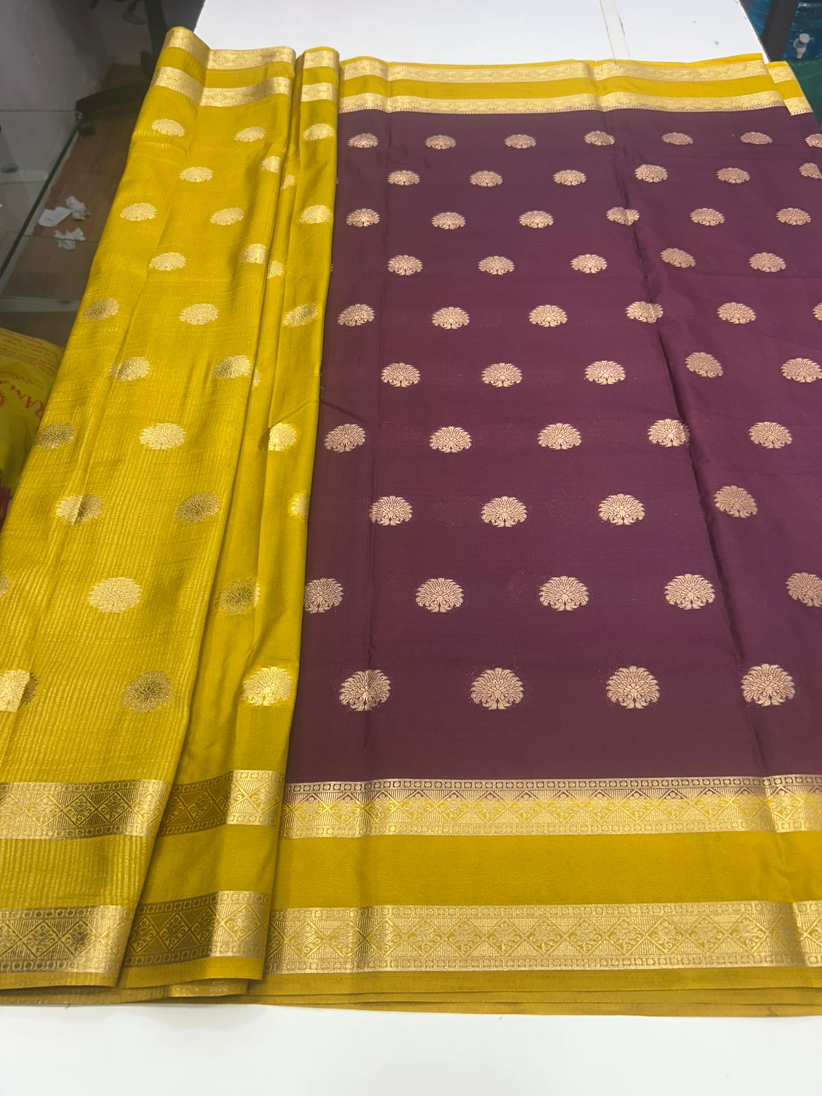 Crepe Georgette Butta Saree (2786)