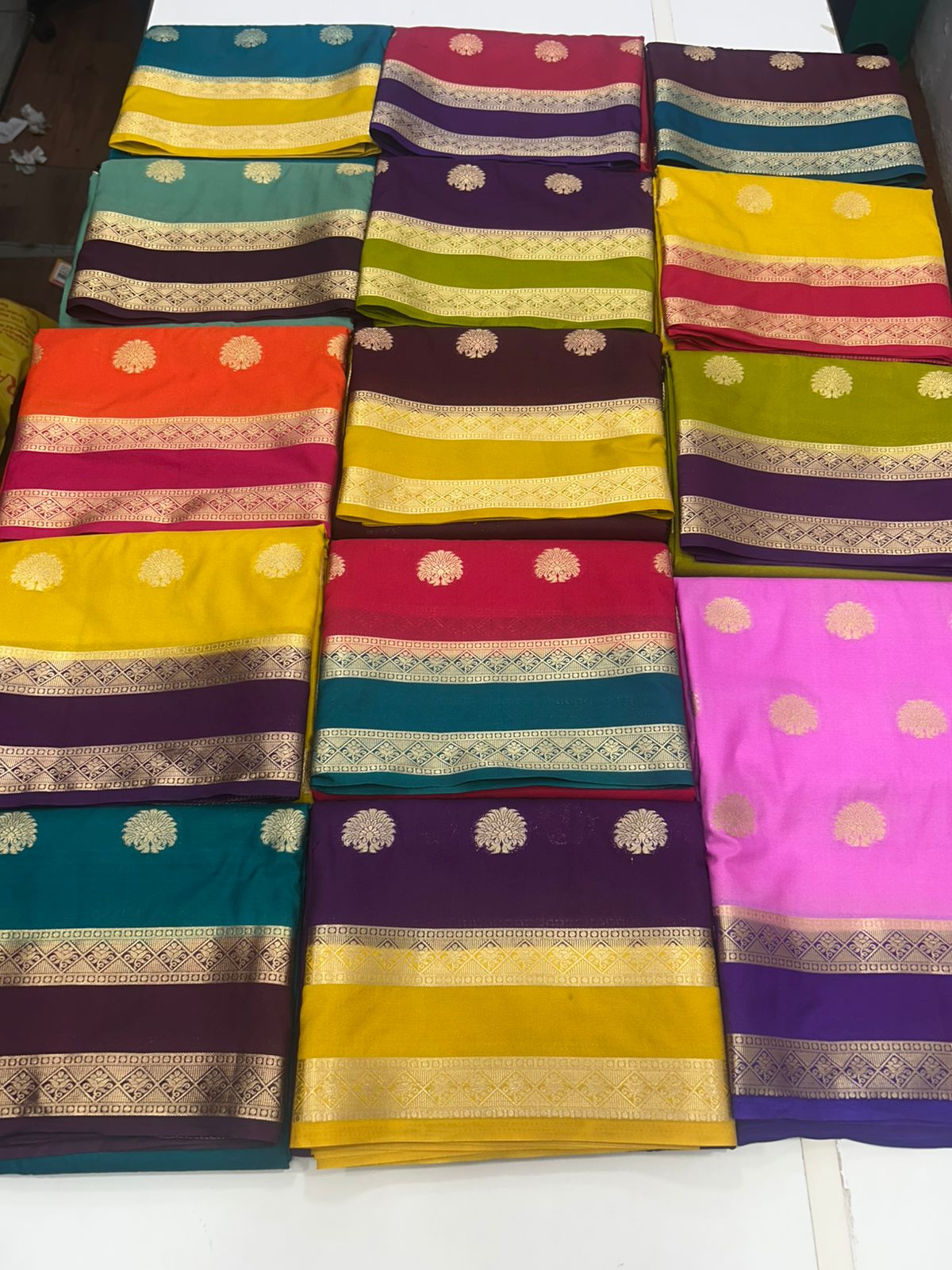 Crepe Georgette Butta Saree (2786)