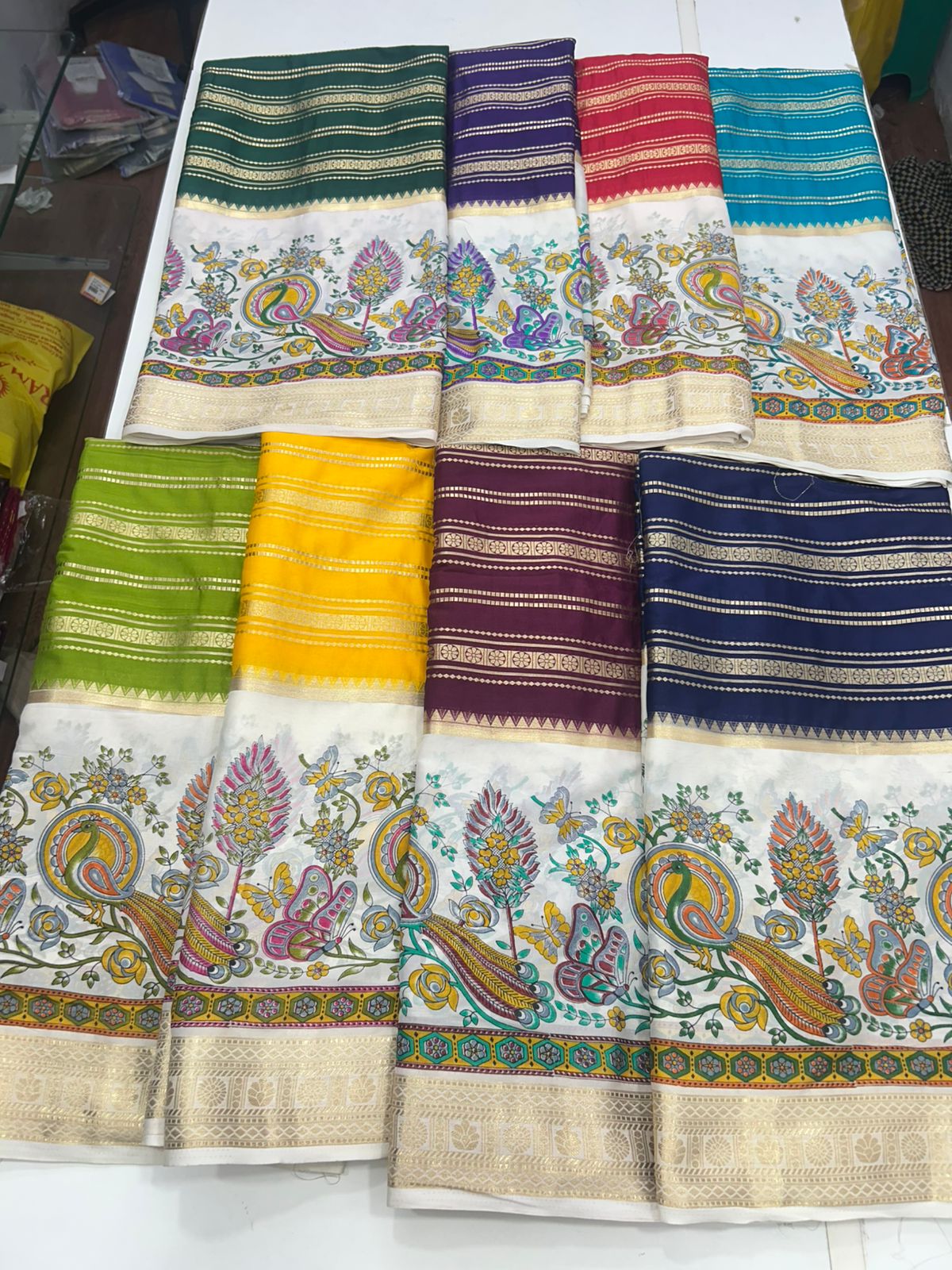 Crepe Mysore Printed Saree (2777)