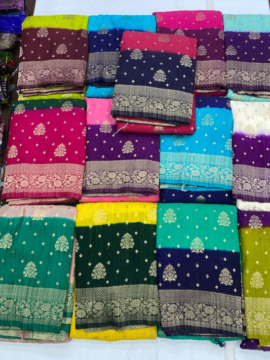 Georgette Butta Saree (2784B)
