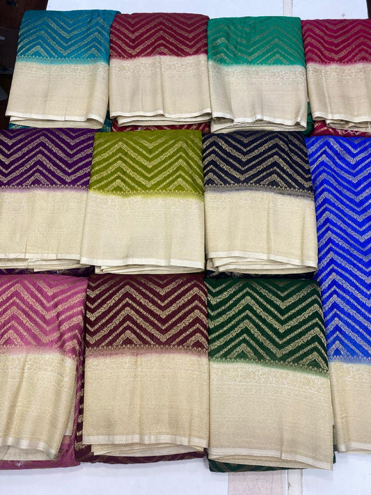Georgette Waves Saree (2816)