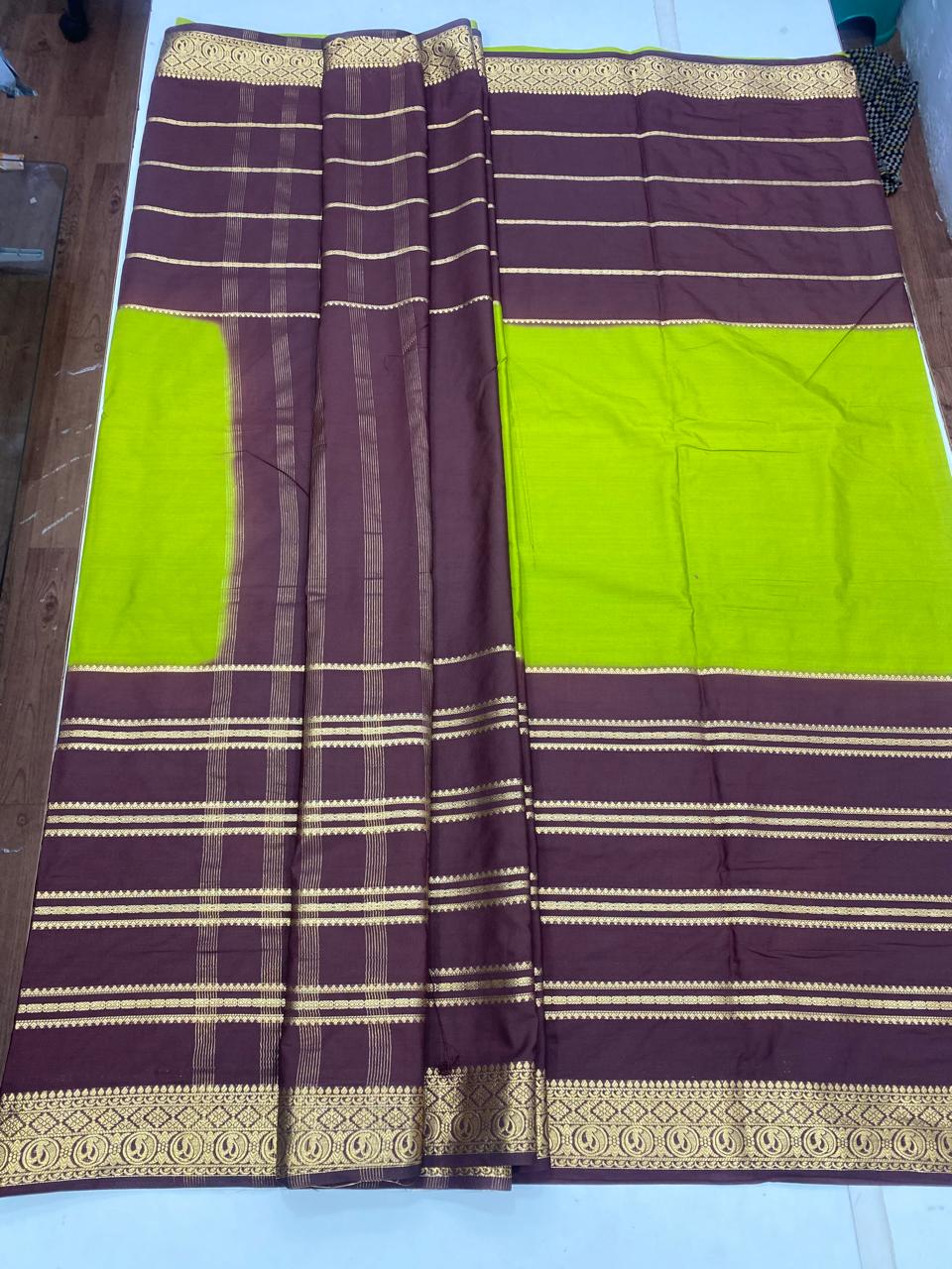 Mysore Crepe Bentex Border Saree(2823)