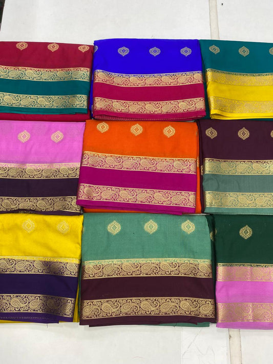 Crepe Georgette Butta Saree (2864A)