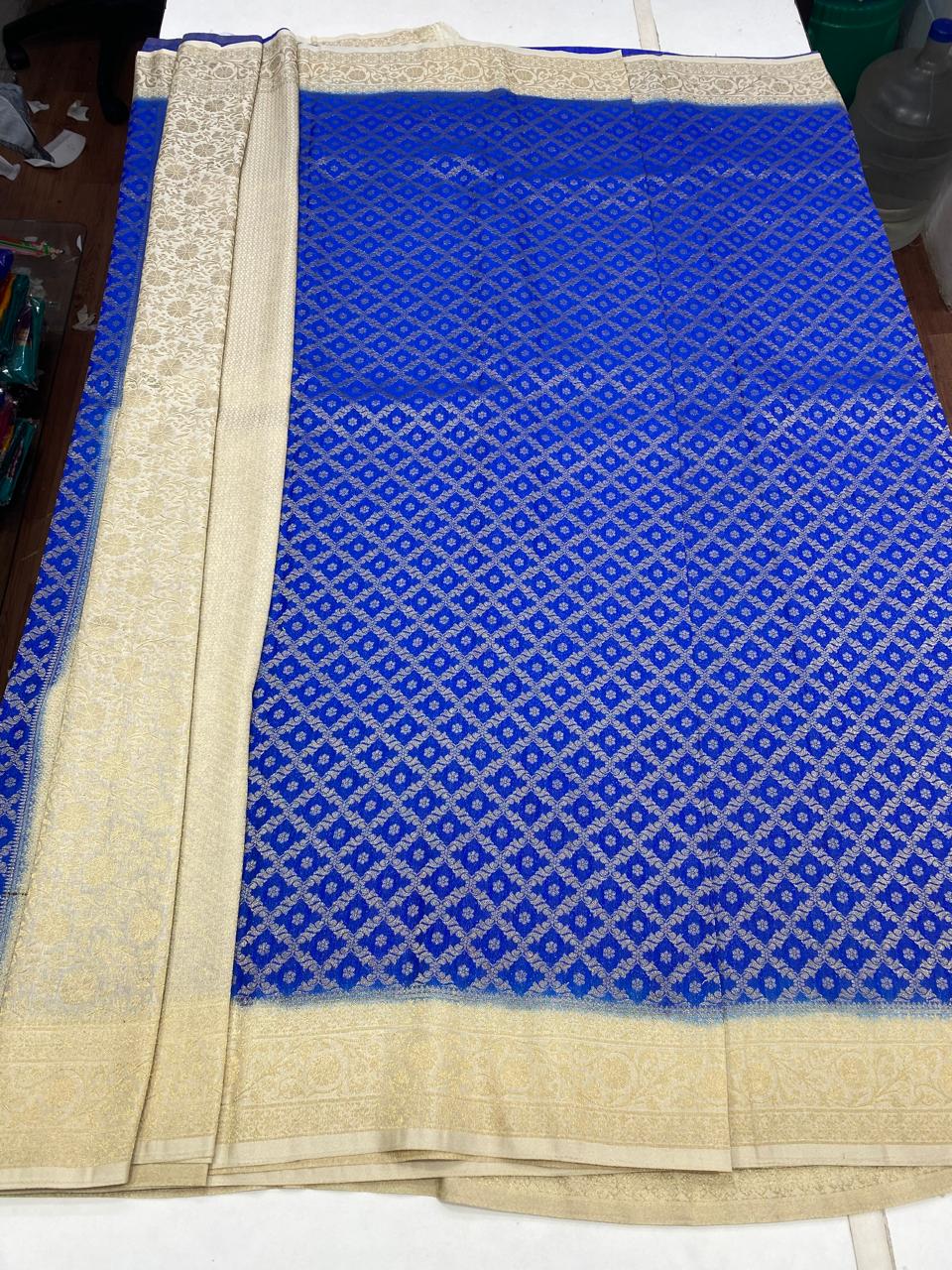 eorgette Waves Saree (2816B)