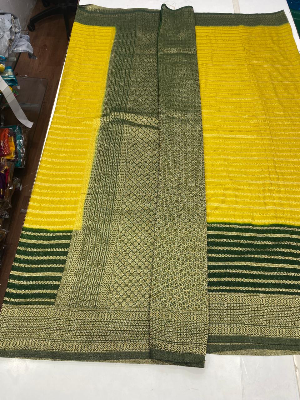 Georgette Lines Saree (2814)