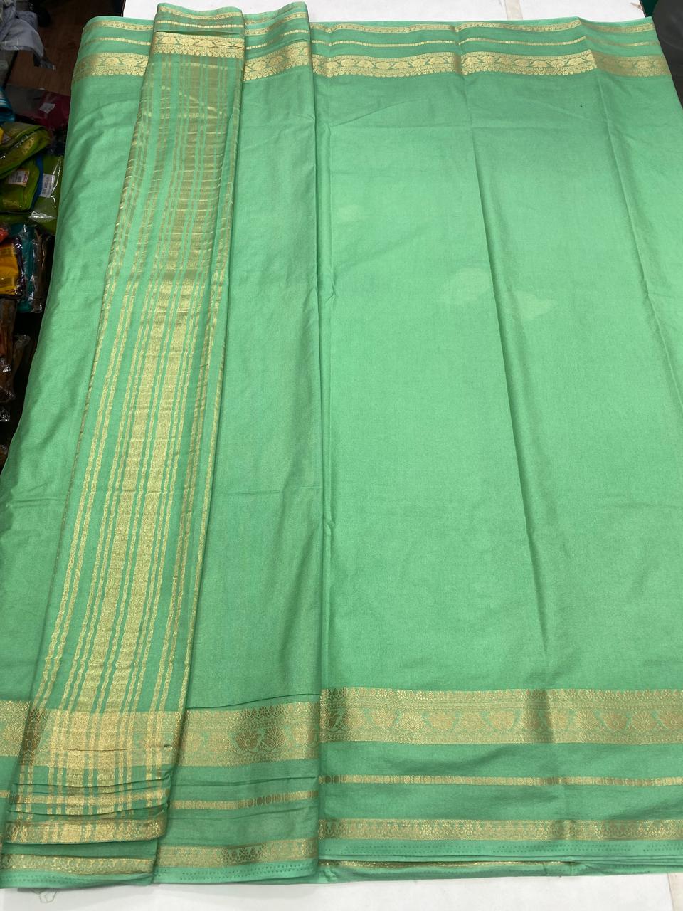 Mysore Crepe Self Saree(2873A)