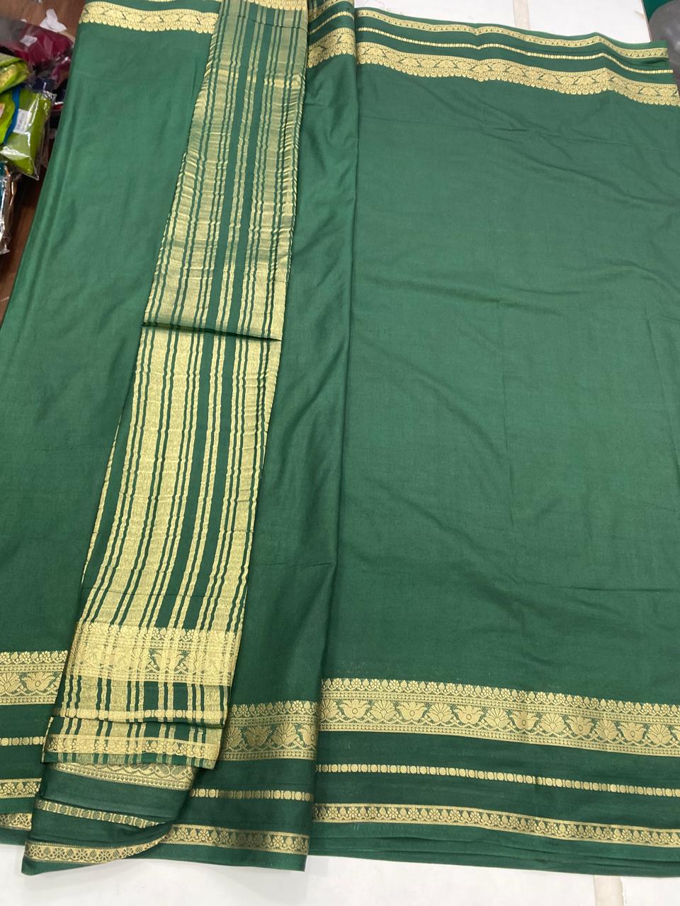 Mysore Crepe Self Saree(2873A)