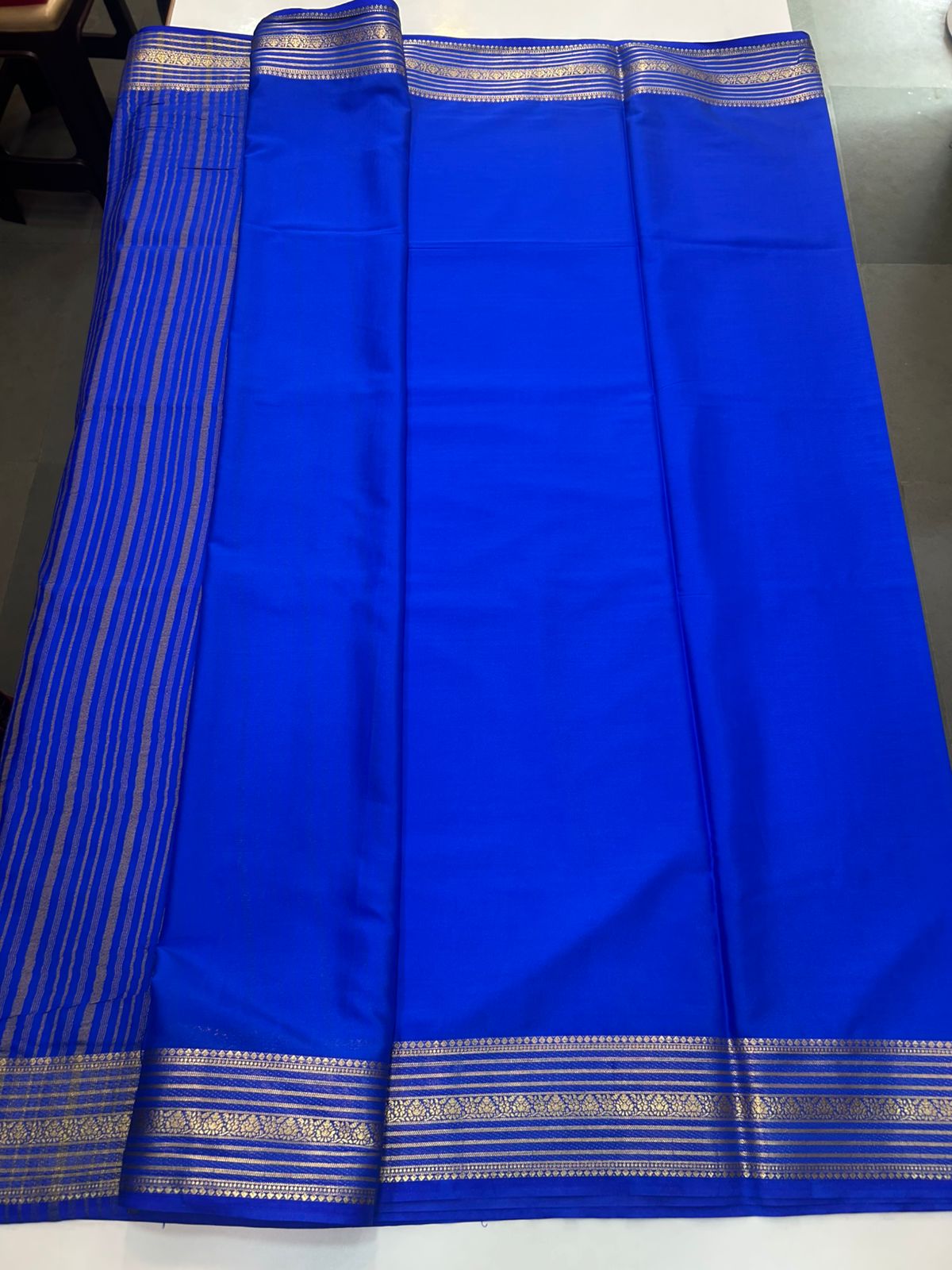 Mysore Crepe Self Saree(2898)