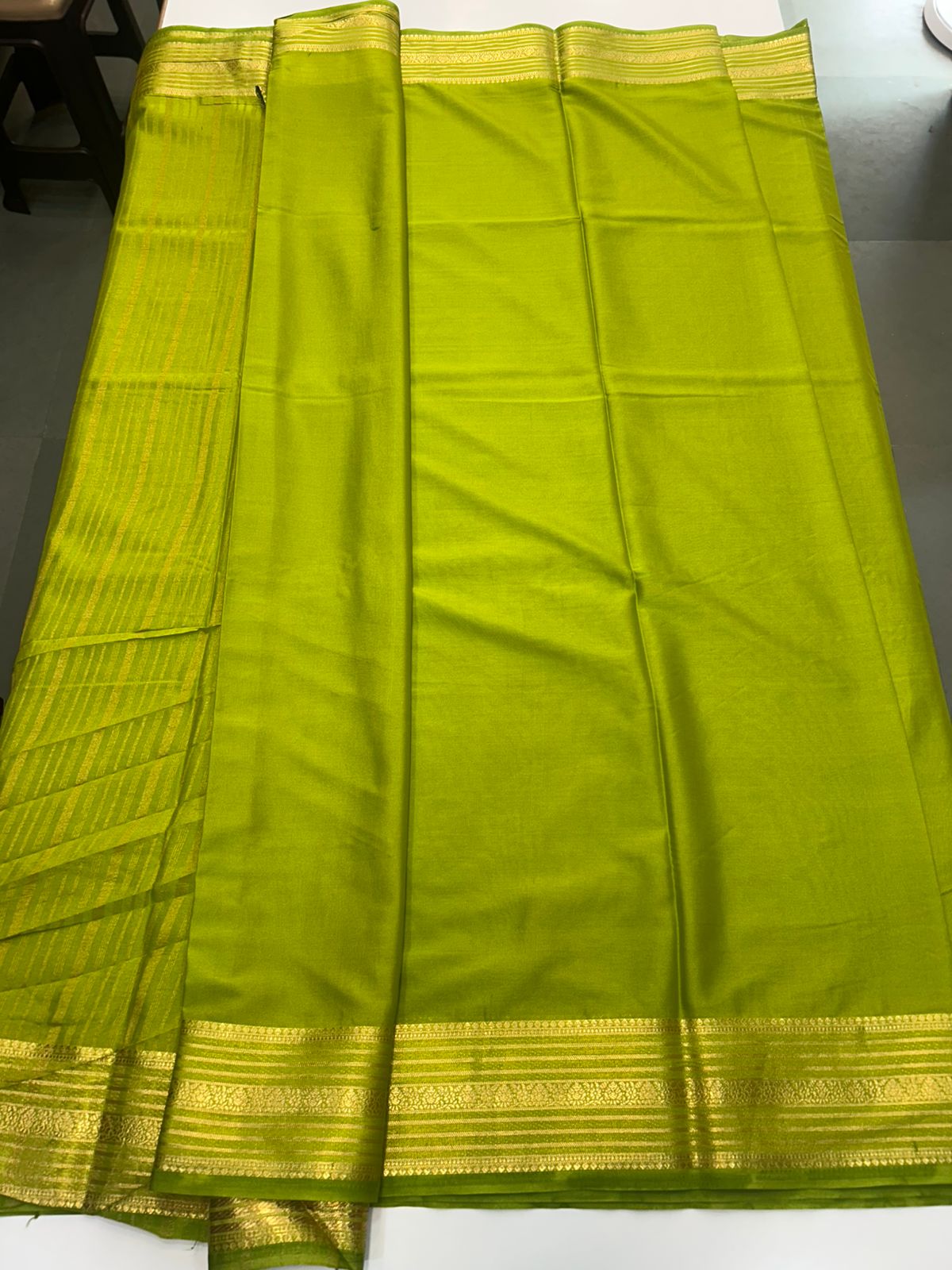 Mysore Crepe Self Saree(2898)