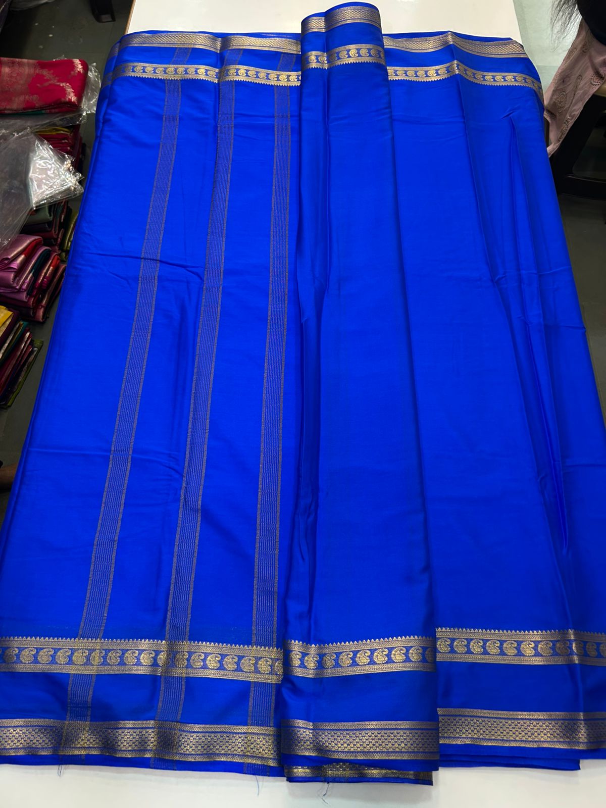 Mysore Crepe Self Saree(2902)