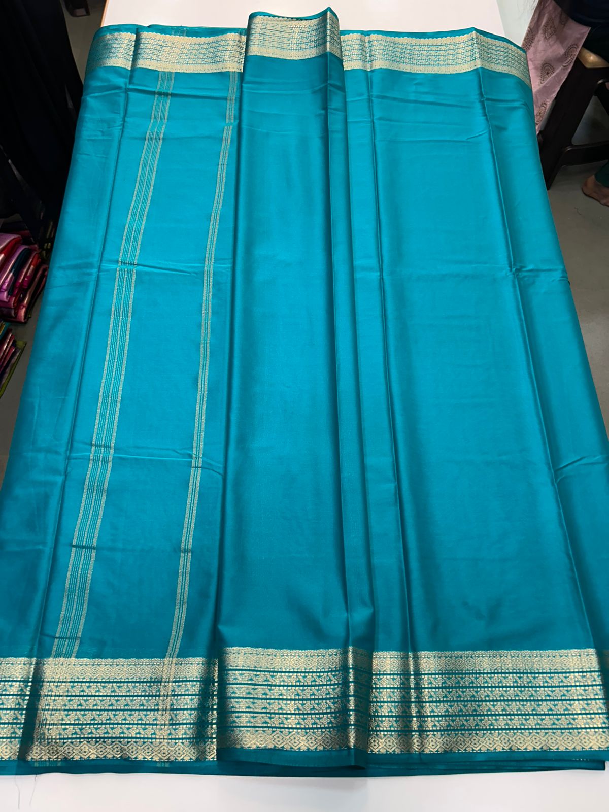 Mysore Crepe Self Saree(2903)