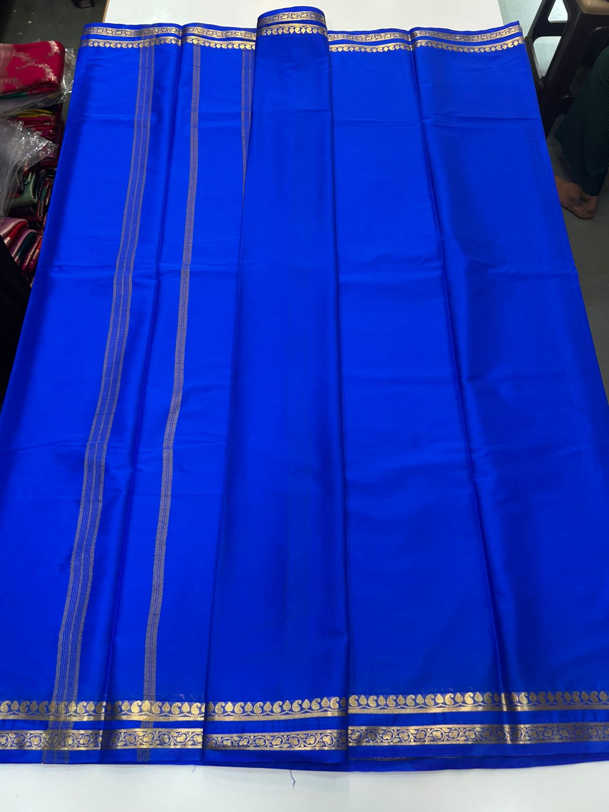 Mysore Crepe Self Saree(2899)