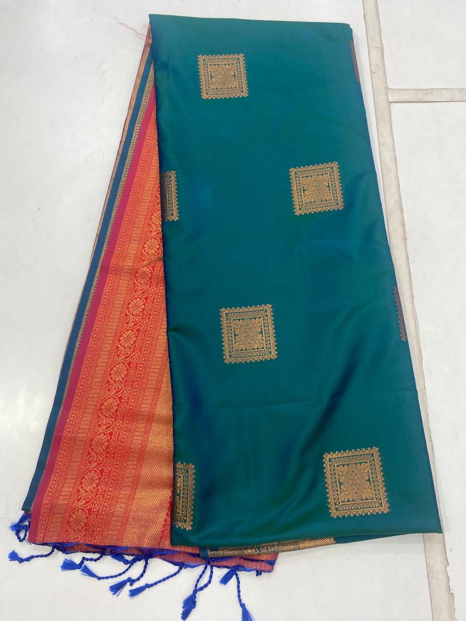 Soft Silk Butta Saree(2905)