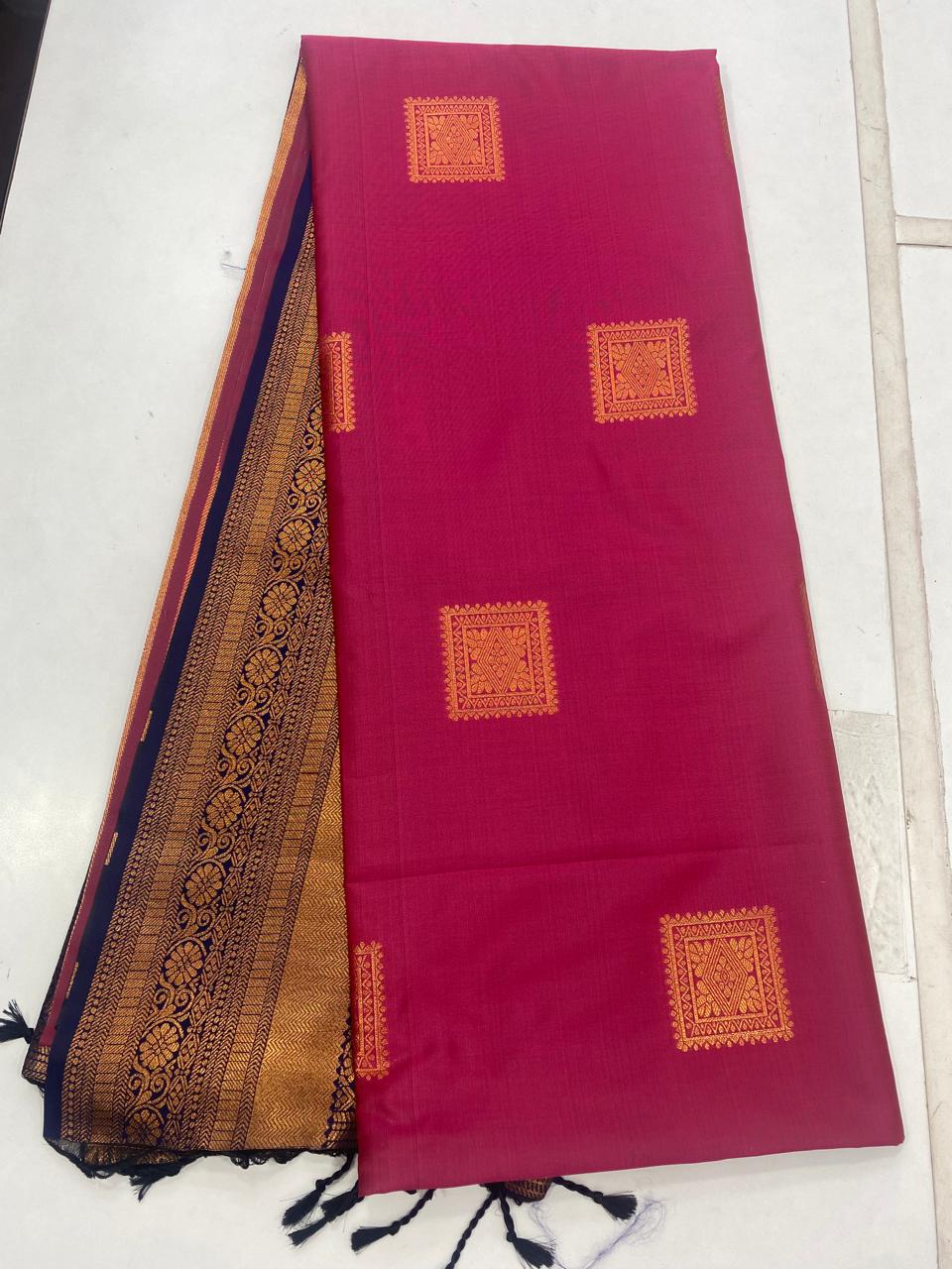 Soft Silk Butta Saree(2905)