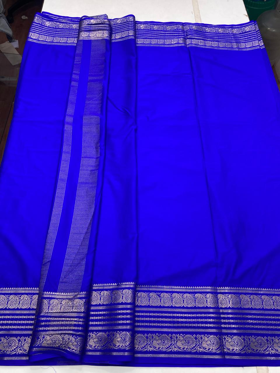 Mysore Crepe Self Saree(2883)