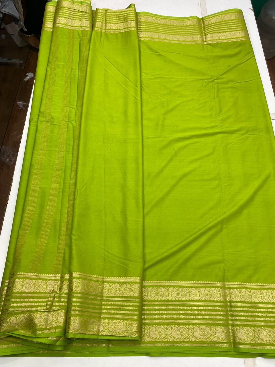 Mysore Crepe Self Saree(2883)