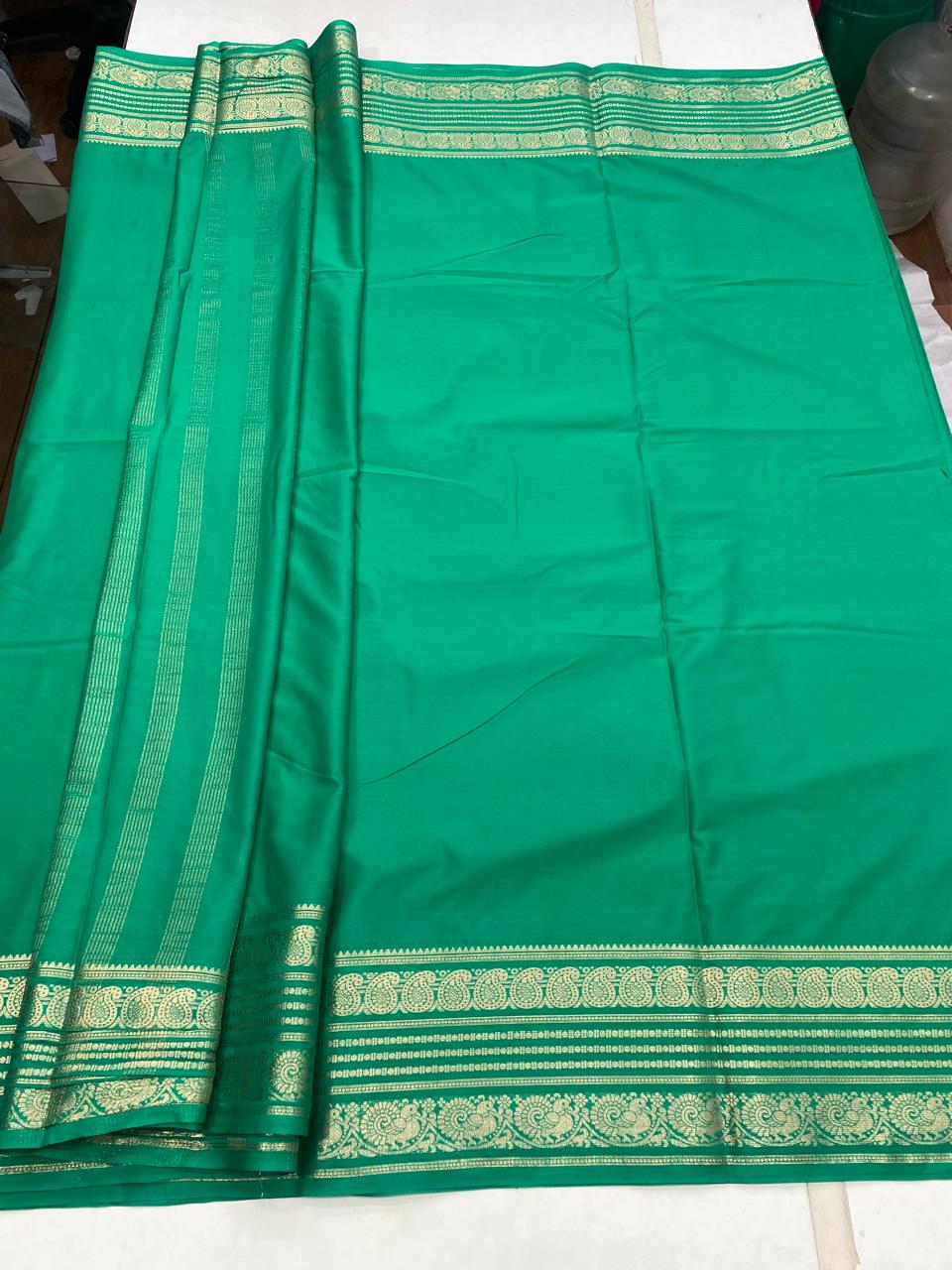 Mysore Crepe Self Saree(2883)