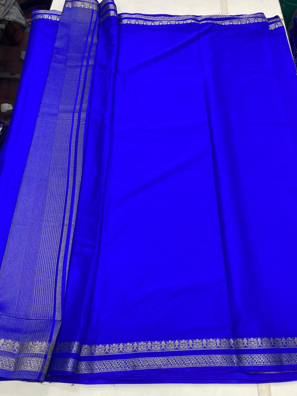 Mysore Crepe Self Saree(2910)
