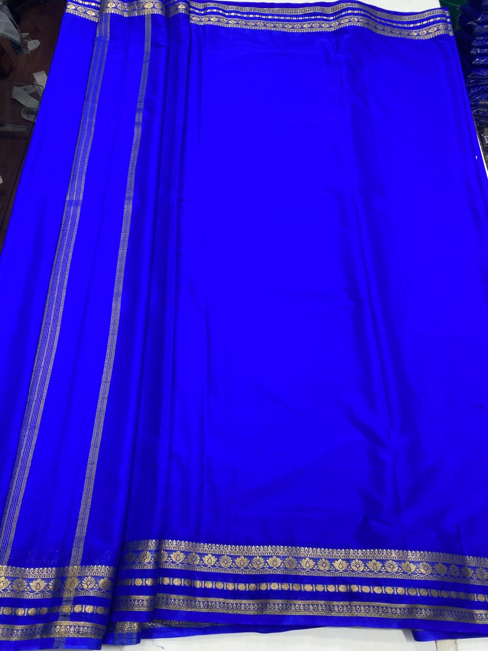 Mysore Crepe Self Saree (2886B)