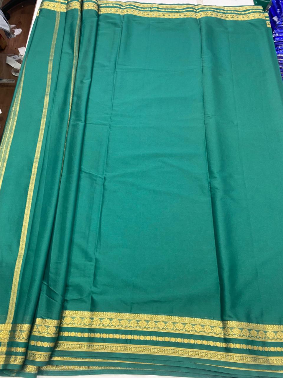 Mysore Crepe Self Saree (2886B)
