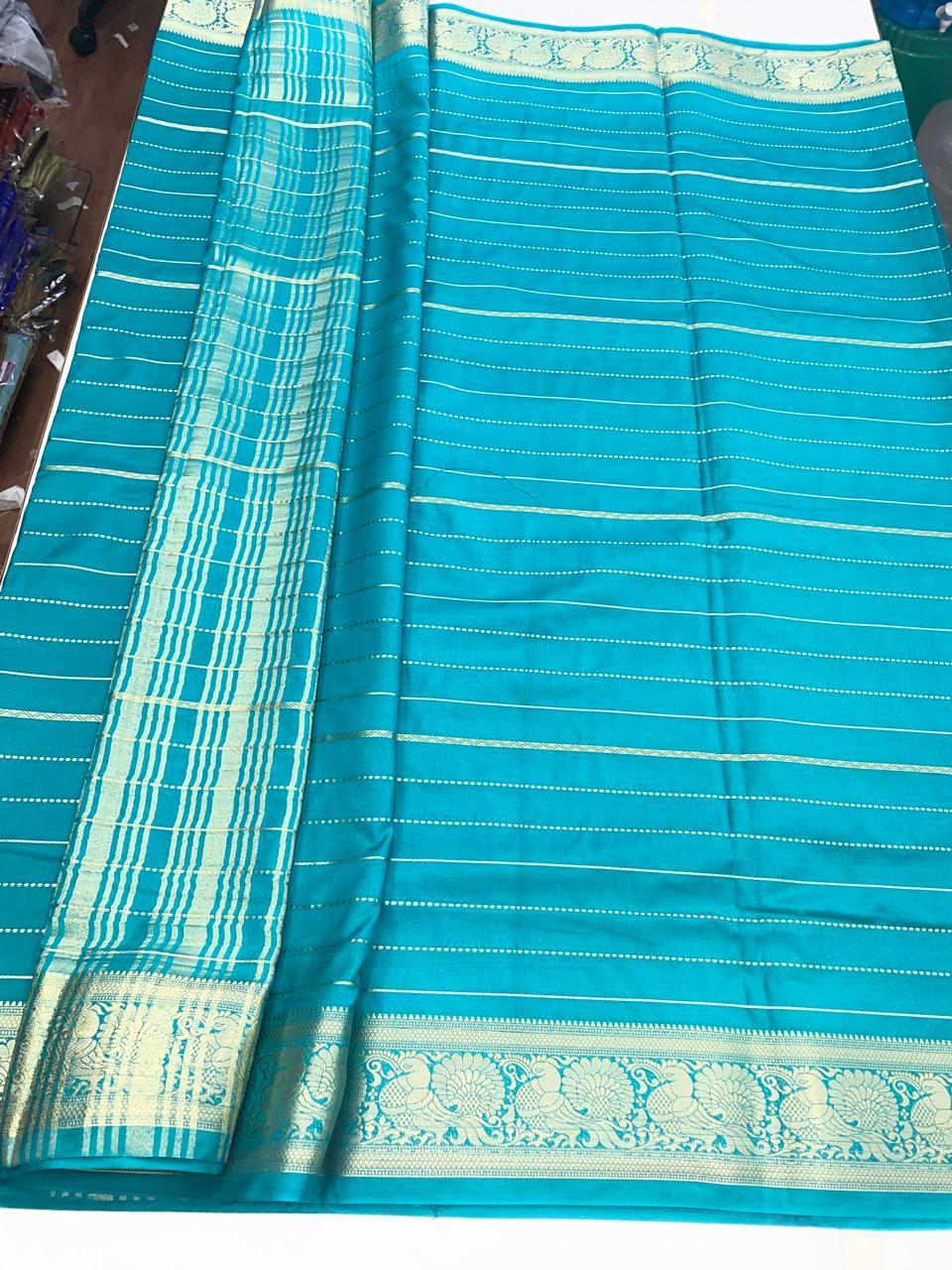 Mysore Crepe Self Saree(2934A)