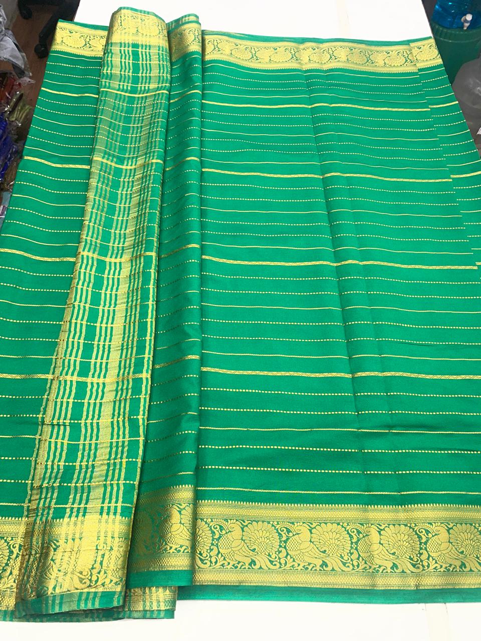 Mysore Crepe Self Saree(2934A)