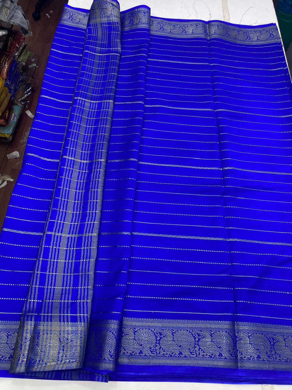 Mysore Crepe Self Saree(2934A)