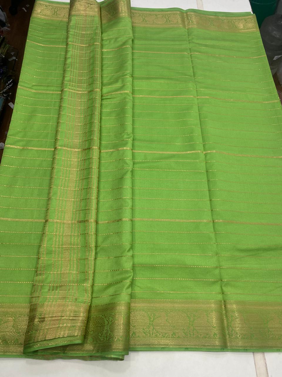 Mysore Crepe Self Saree(2934A)