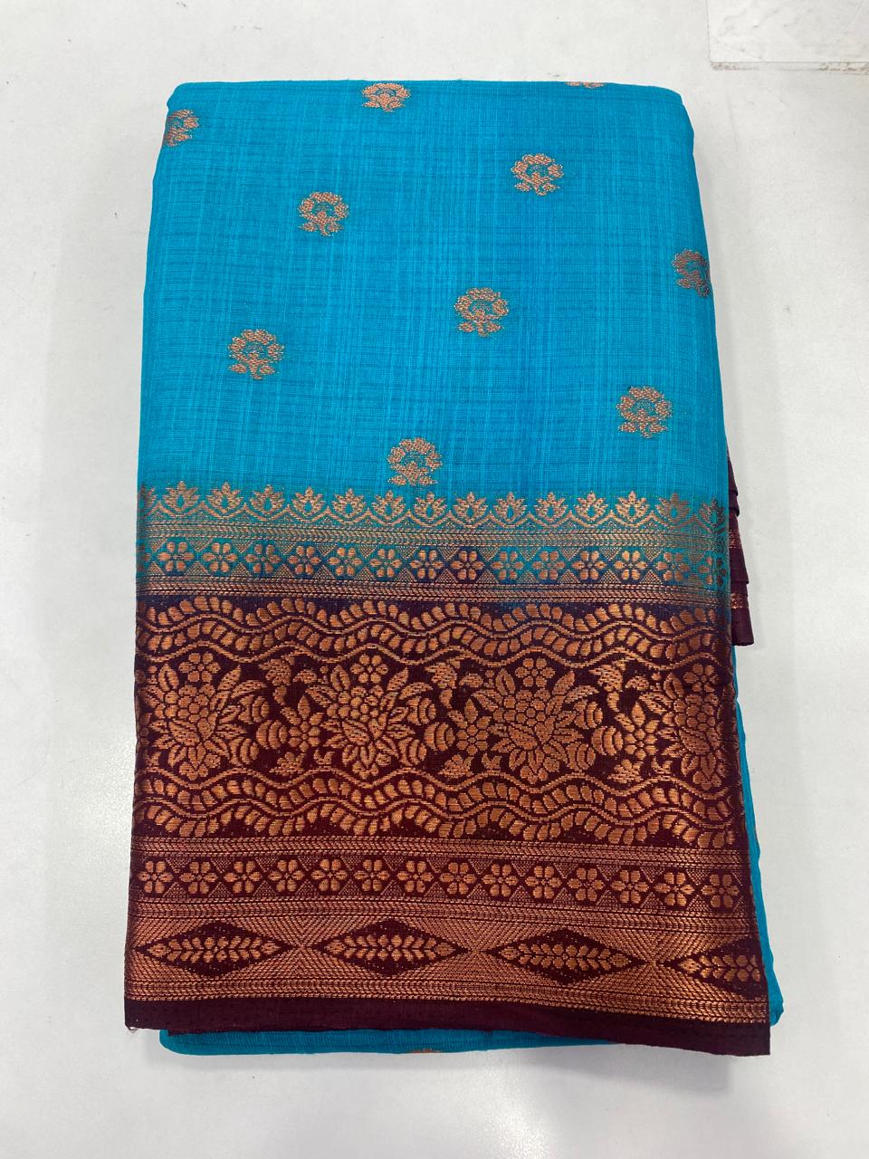 Cotton Butta Saree (2939A)