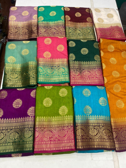 Cotton Butta Saree (2939B)