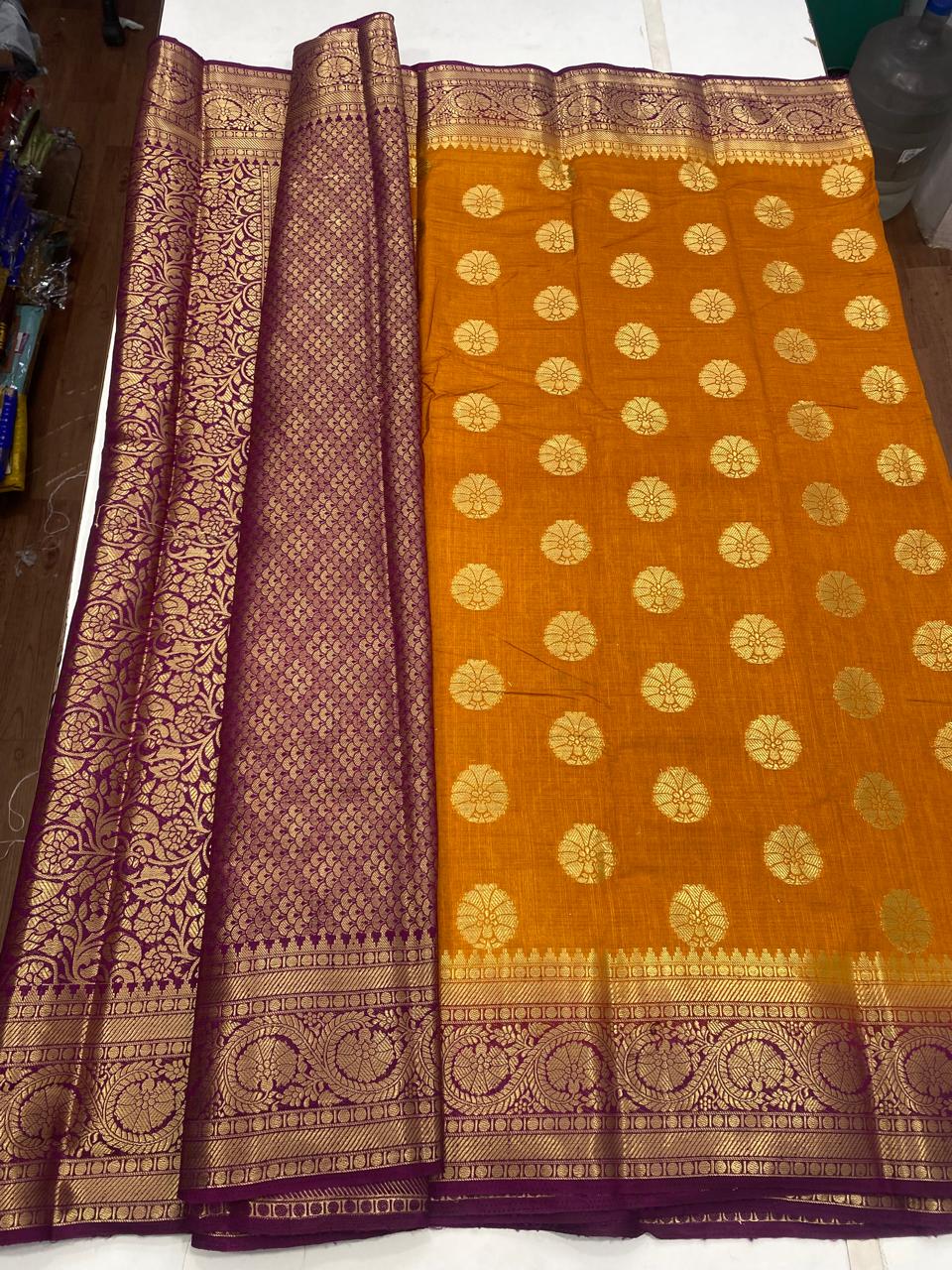 Cotton Butta Saree (2939B)