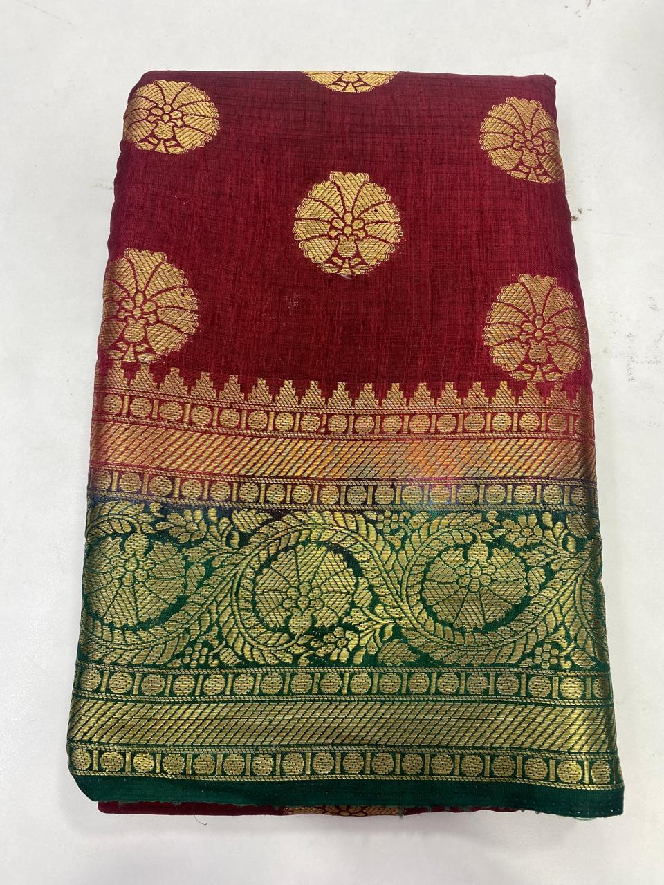 Cotton Butta Saree (2939B)