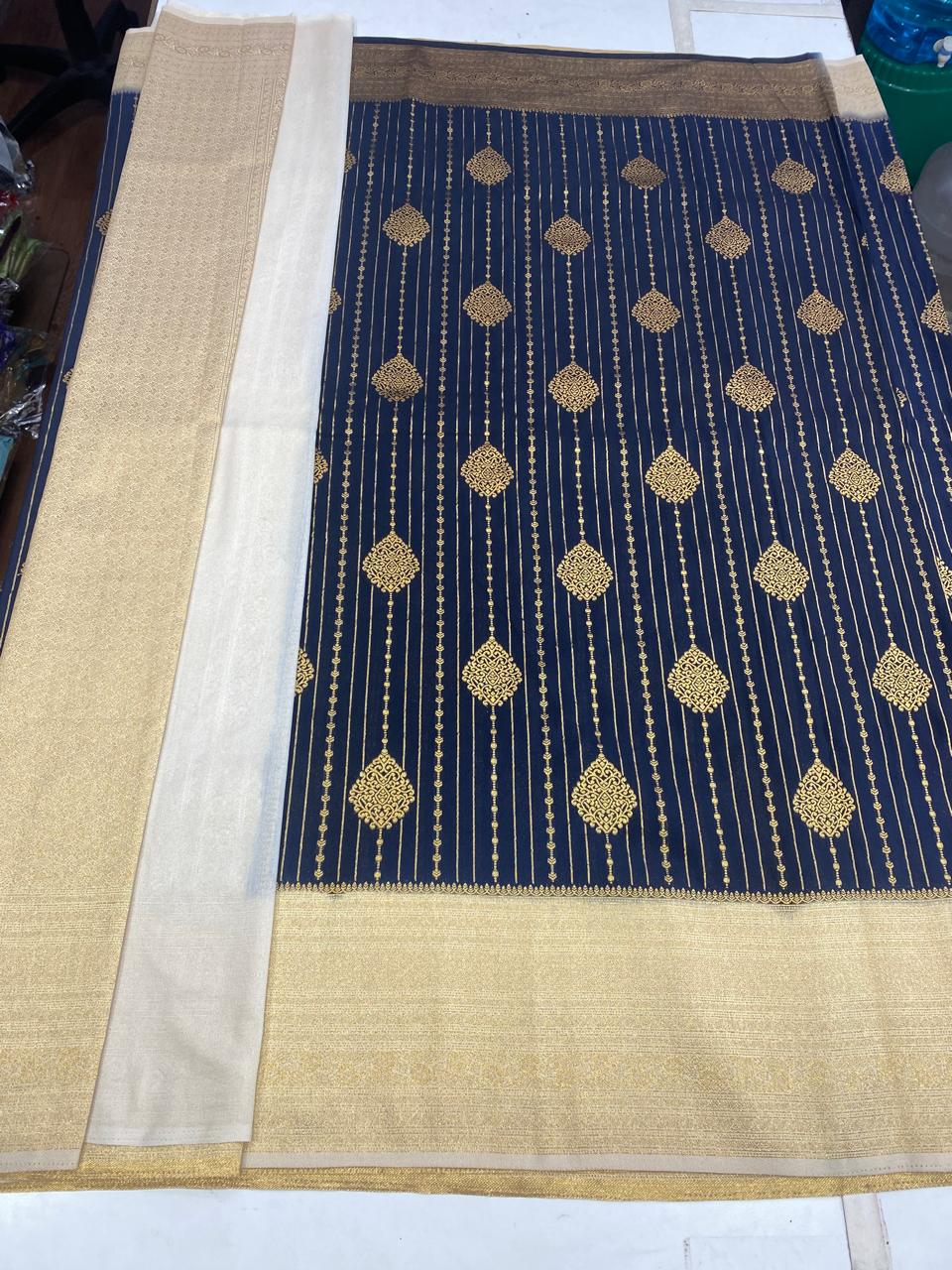 Khaddi Chinnon Butta Saree(2937A)