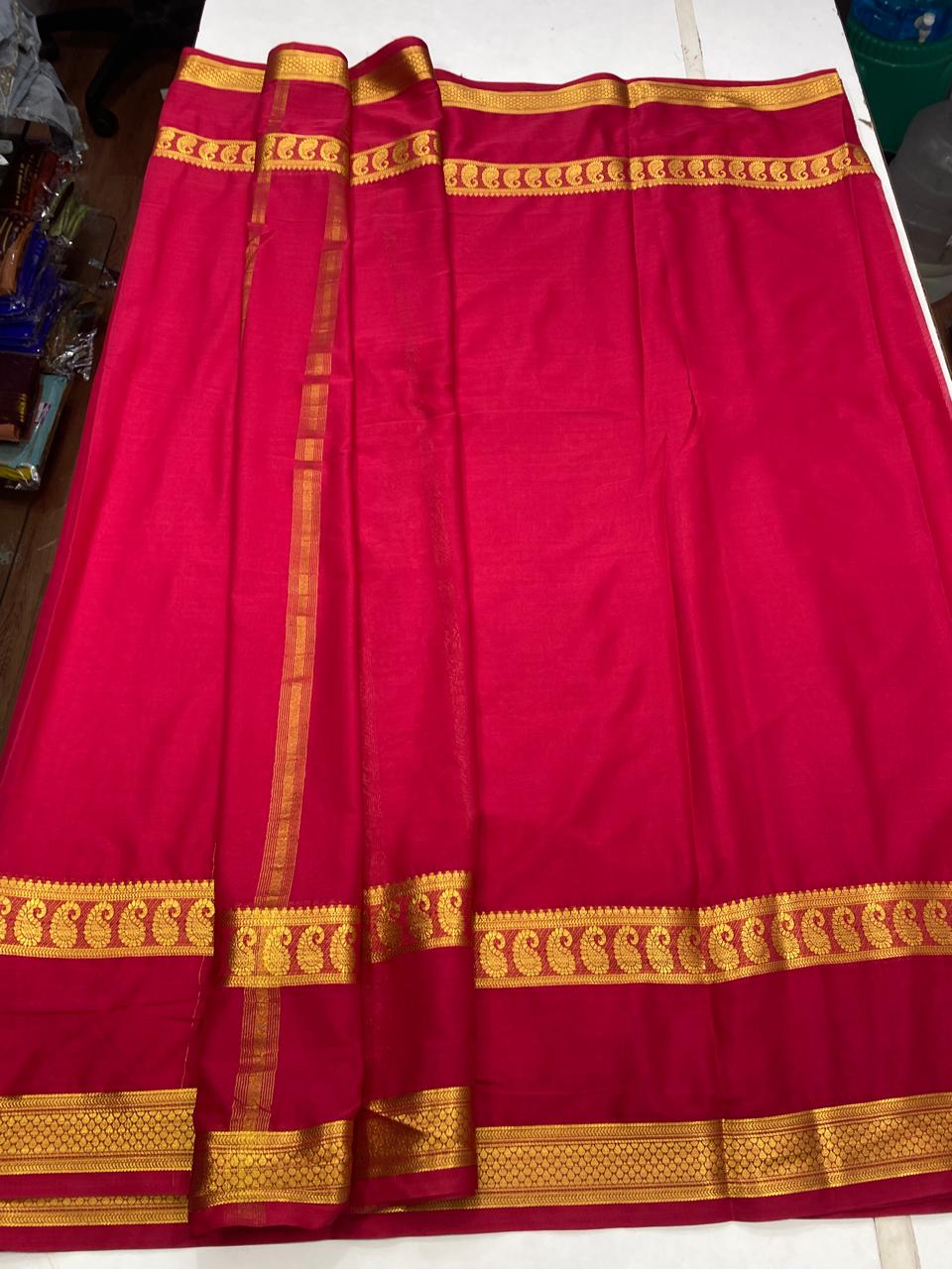 Mysore Crepe Self Saree(2933)