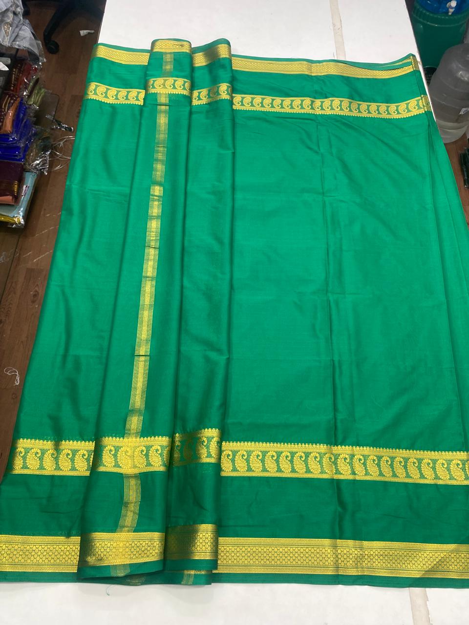 Mysore Crepe Self Saree(2933)