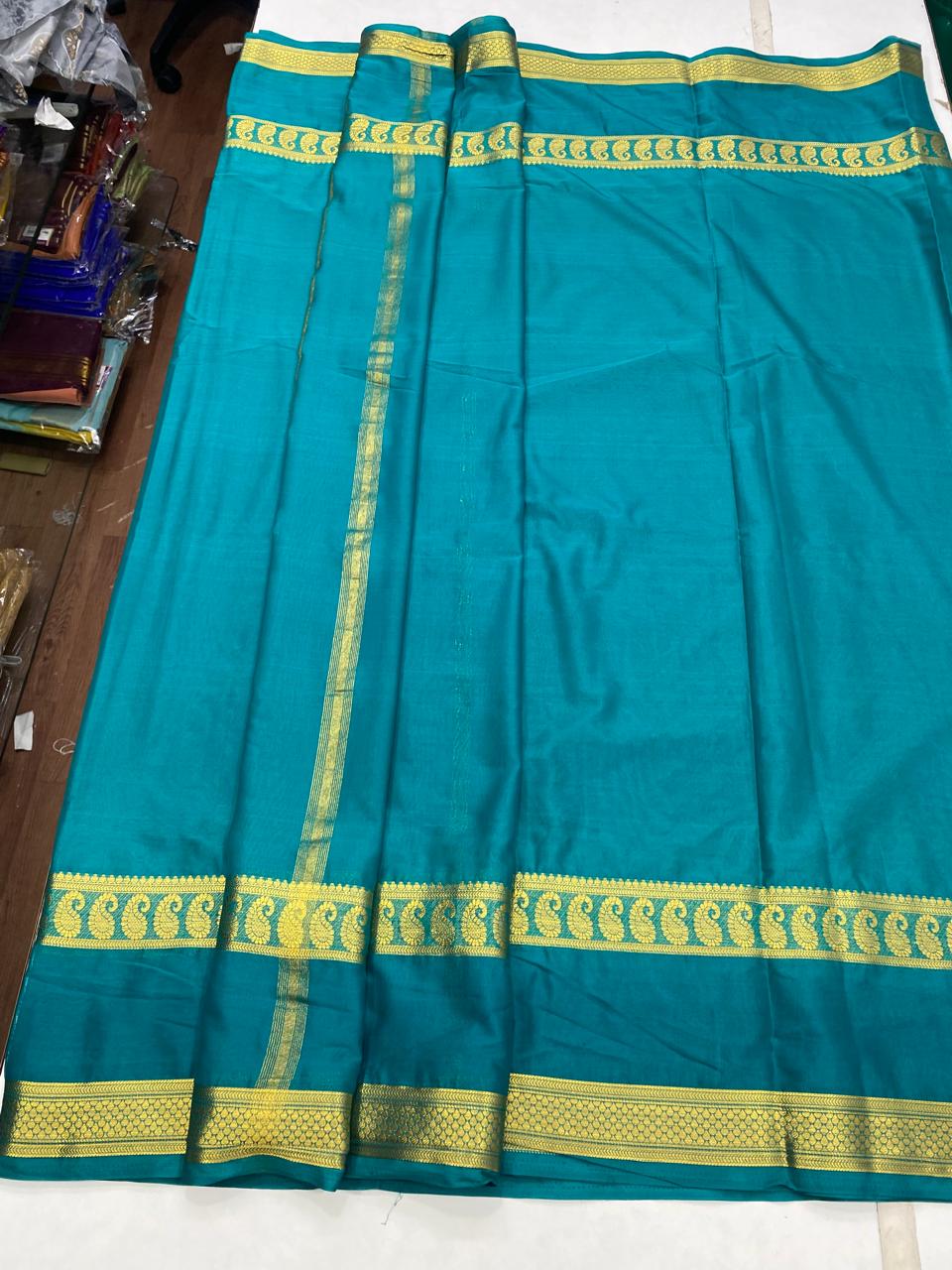 Mysore Crepe Self Saree(2933)