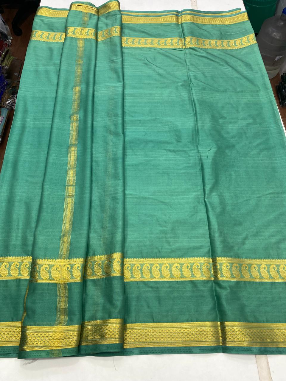 Mysore Crepe Self Saree(2933)