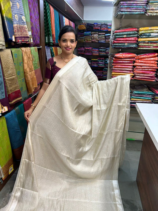 Crepe Georgette Broket Saree (2969)