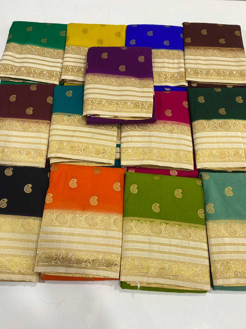 Georgette Butta Saree (2991B)