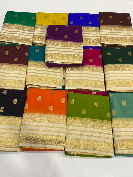 Georgette Butta Saree (2991B)