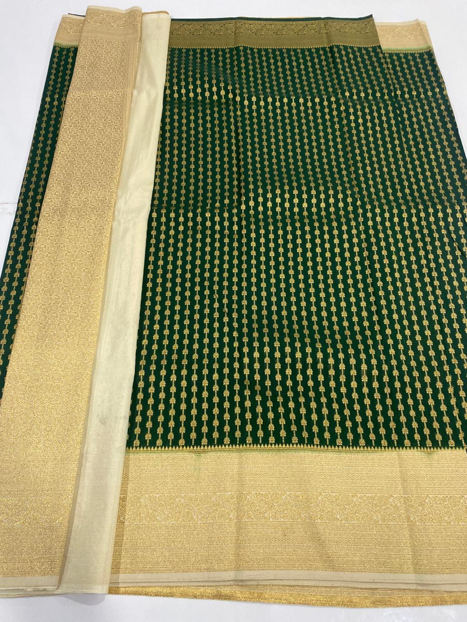 Georgette Lines Saree (2991D)