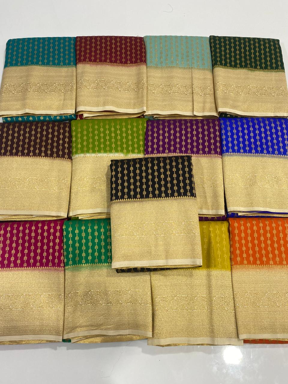 Georgette Lines Saree (2991D)
